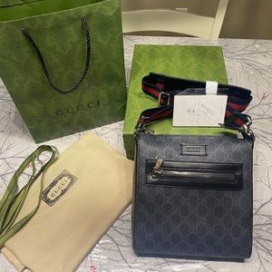 Gucci GG Small Messenger Bag - Brand New